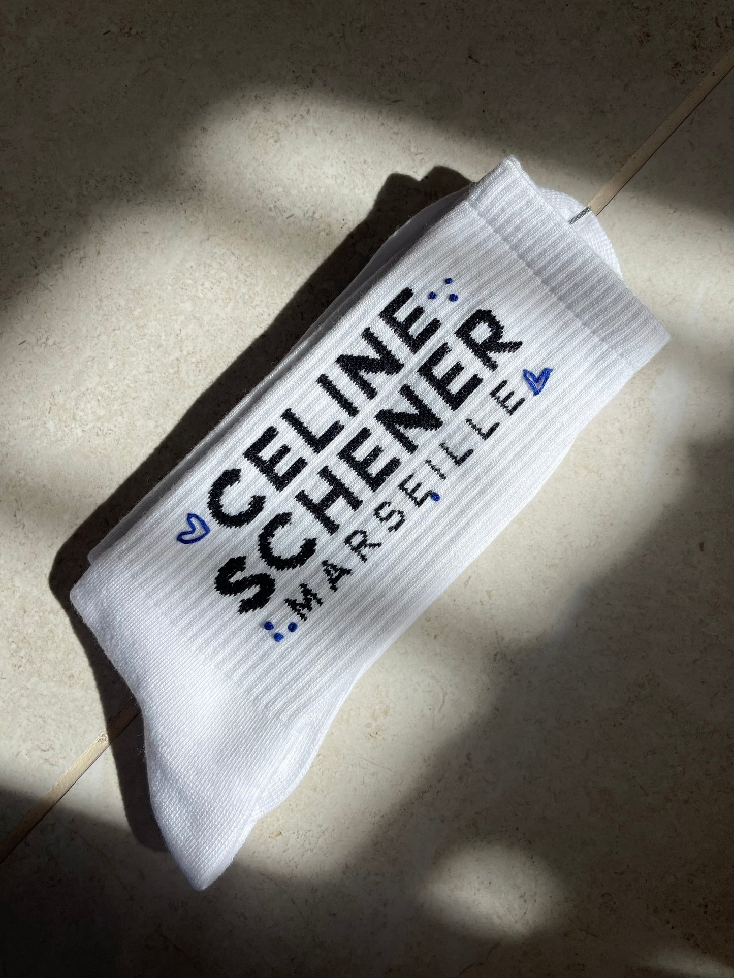 CHAUSSETTES BRODÉES 39/42