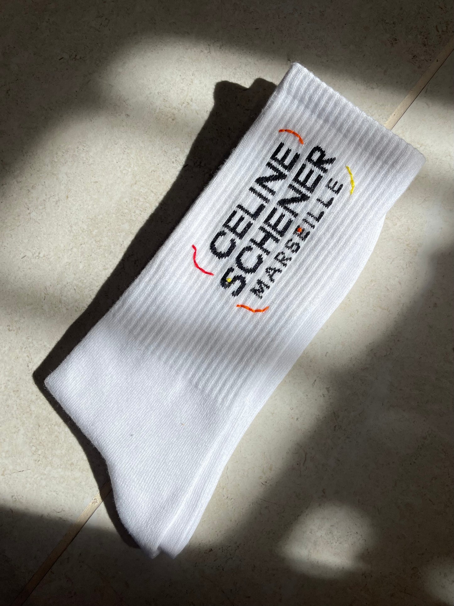 CHAUSSETTES BRODÉES 43/46