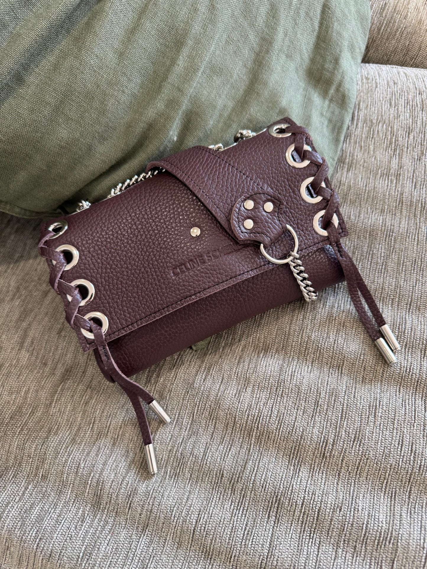 MINI DJANGO LACE UP LIT DE VIN