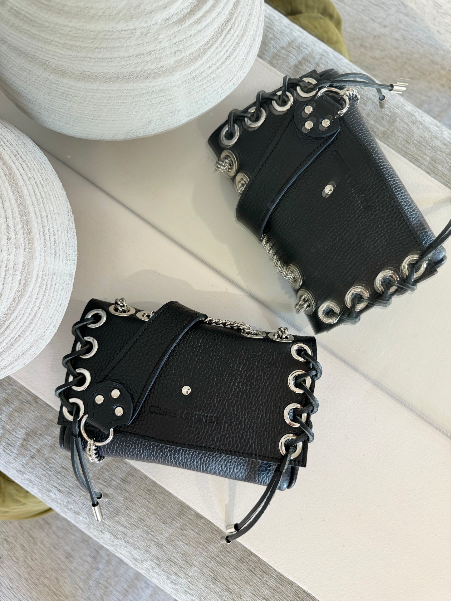 MINI DJANGO BLACK LACE UP