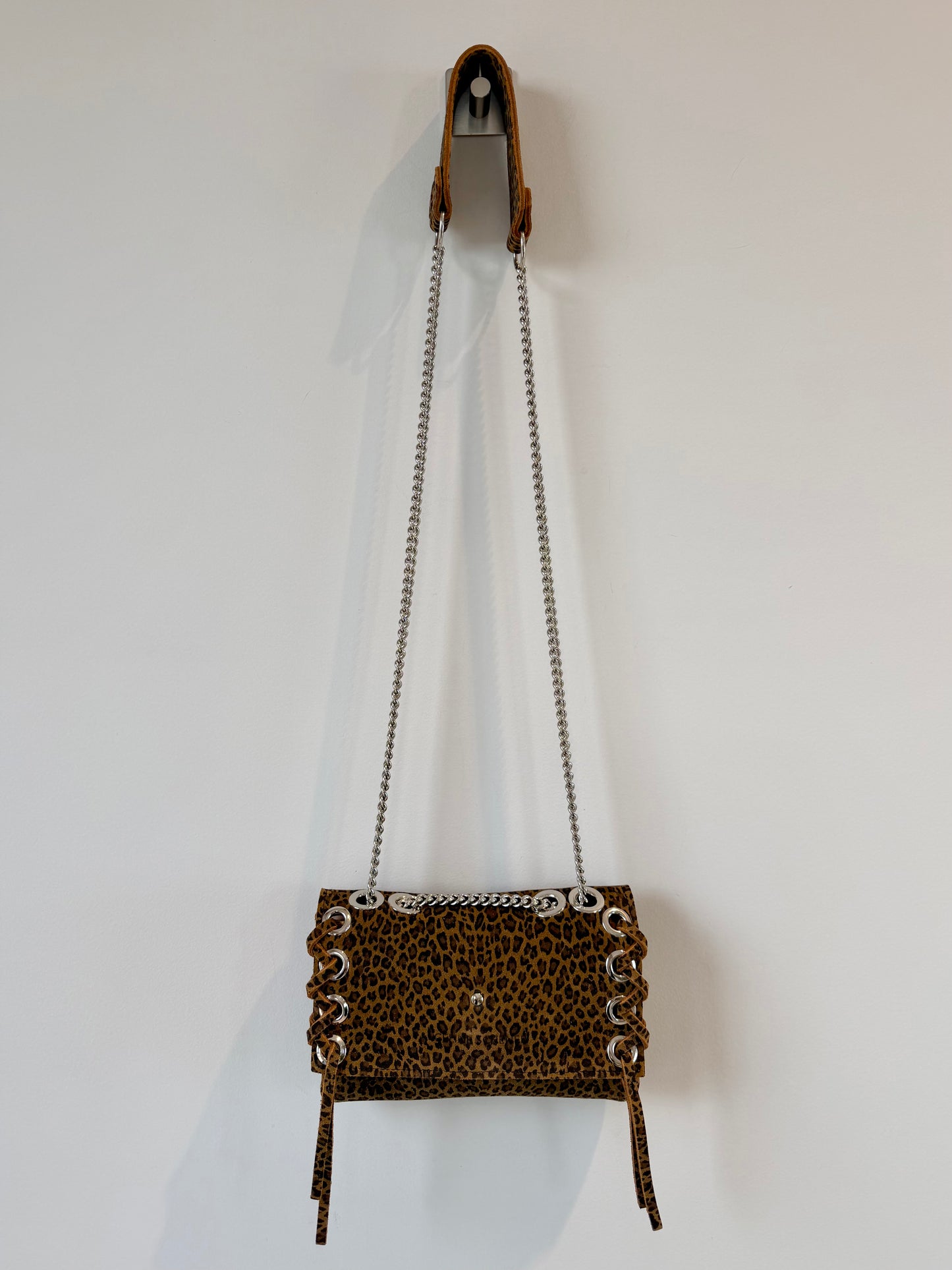 SAC MINI DJANGO LACE UP LEO