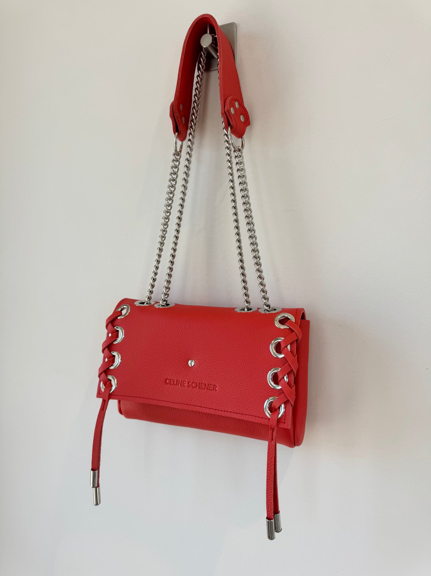 MINI DJANGO LACE UP CORAIL