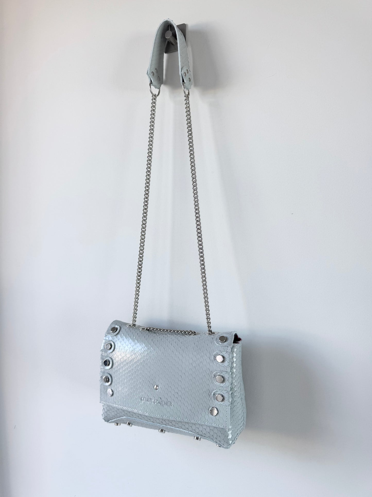 DIEGO GRIS ÉCAILLES + SILVER