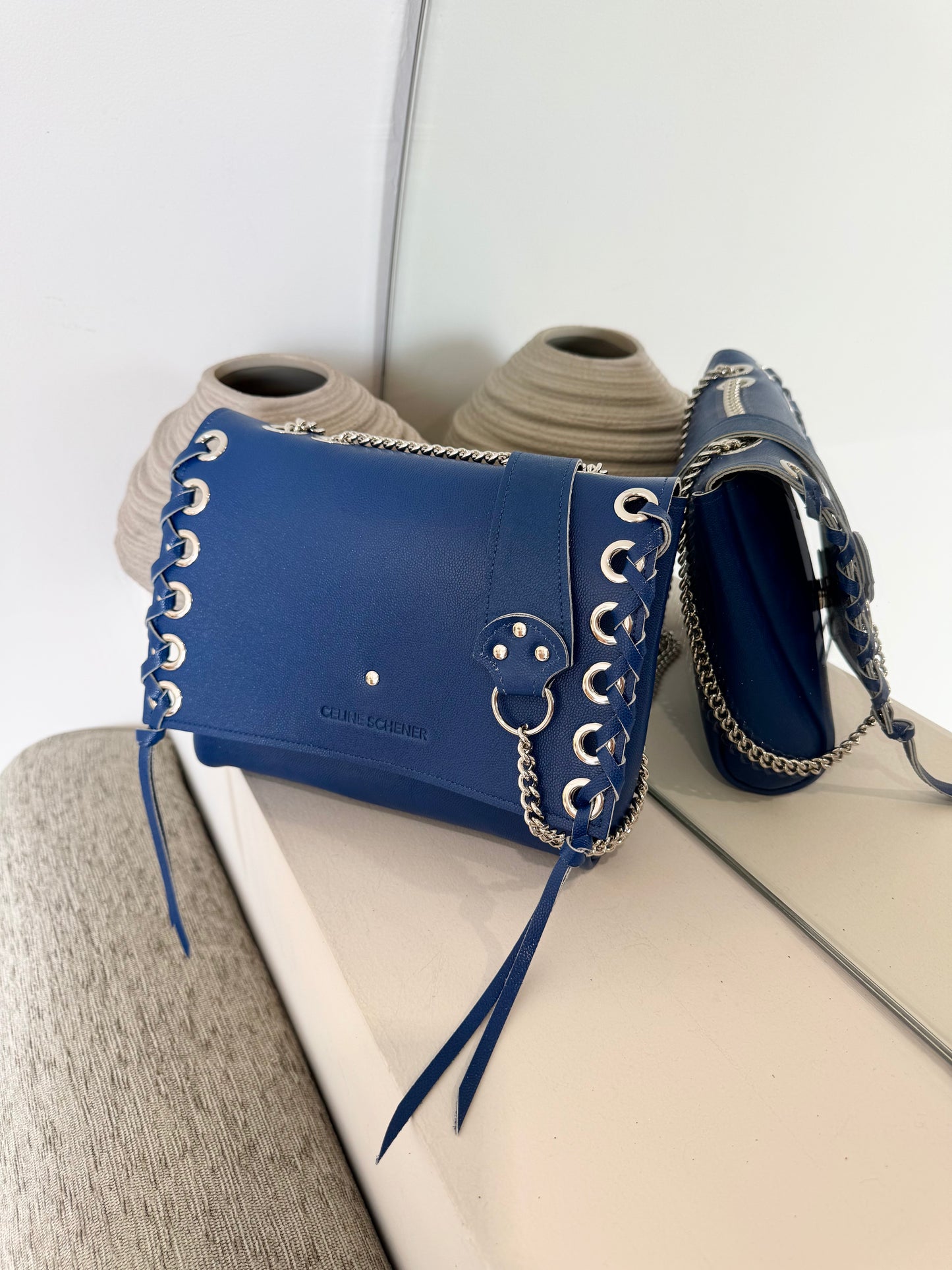 DJANGO BLUE LACE UP
