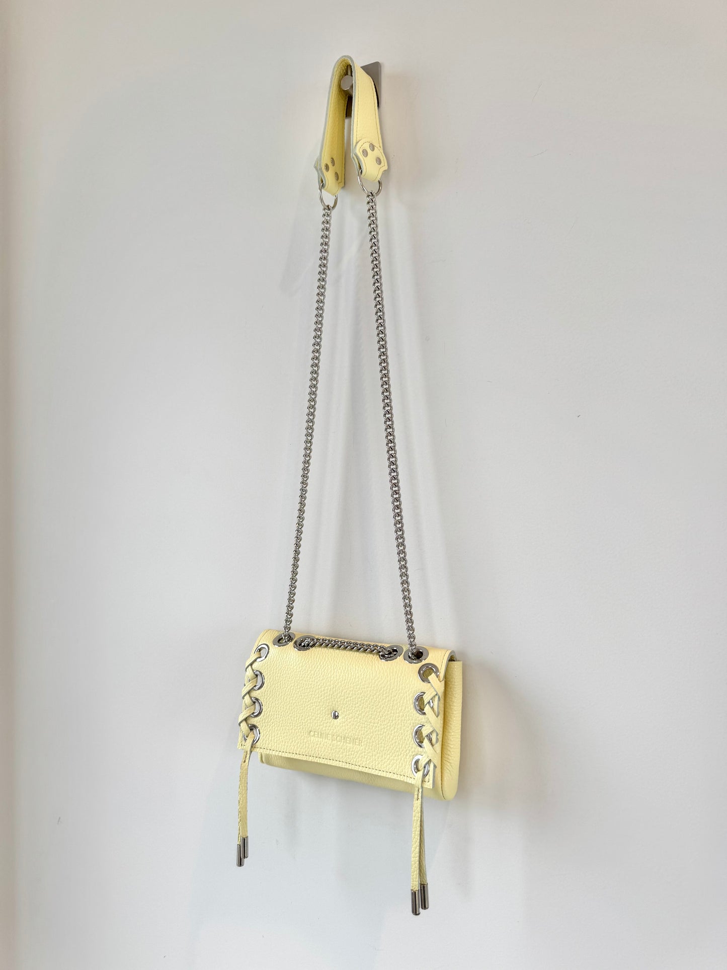 MINI DJANGO JAUNE PASTEL LACE UP