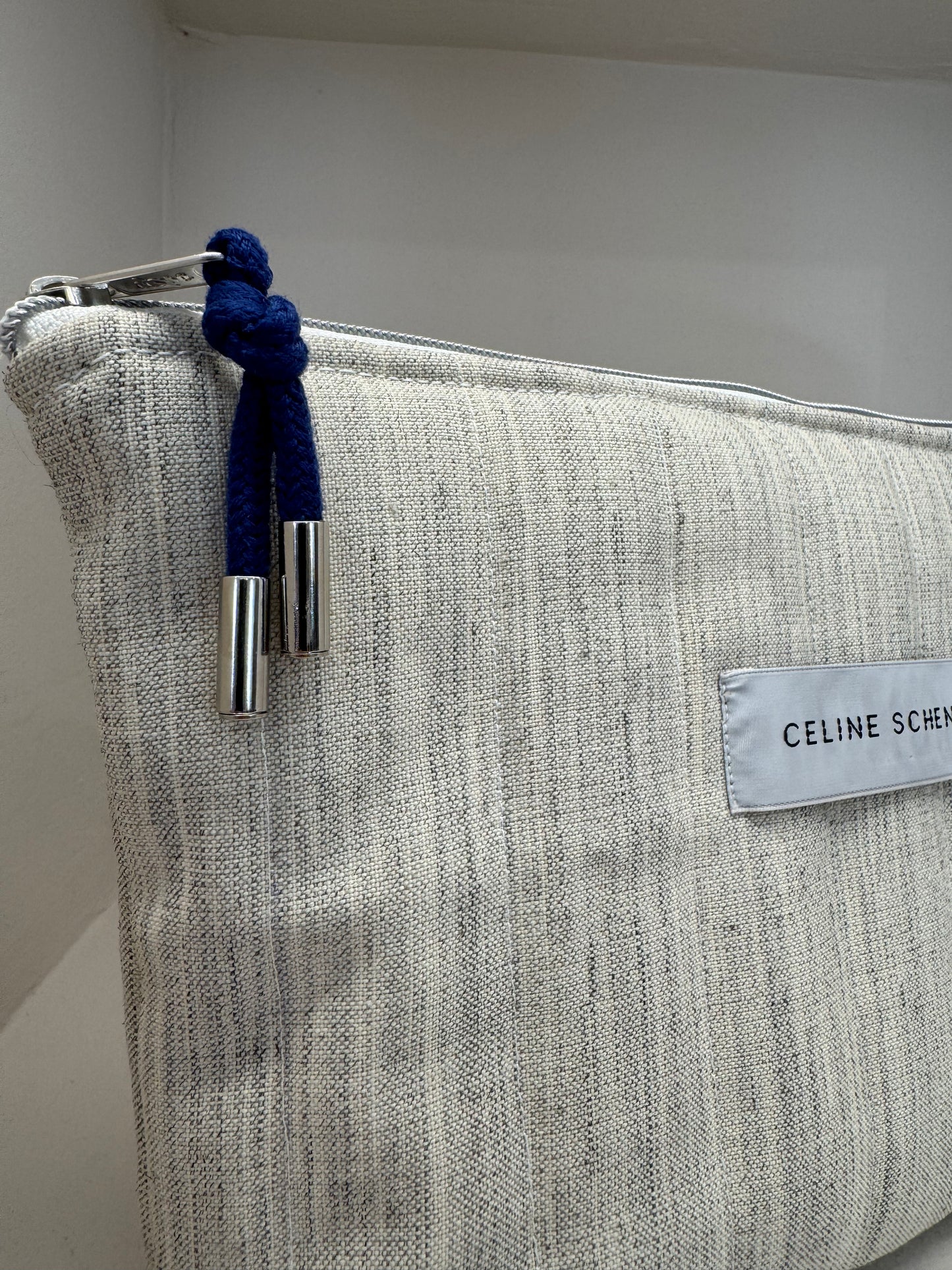 GRANDE TROUSSE MATELASSÉE ÉCRUE