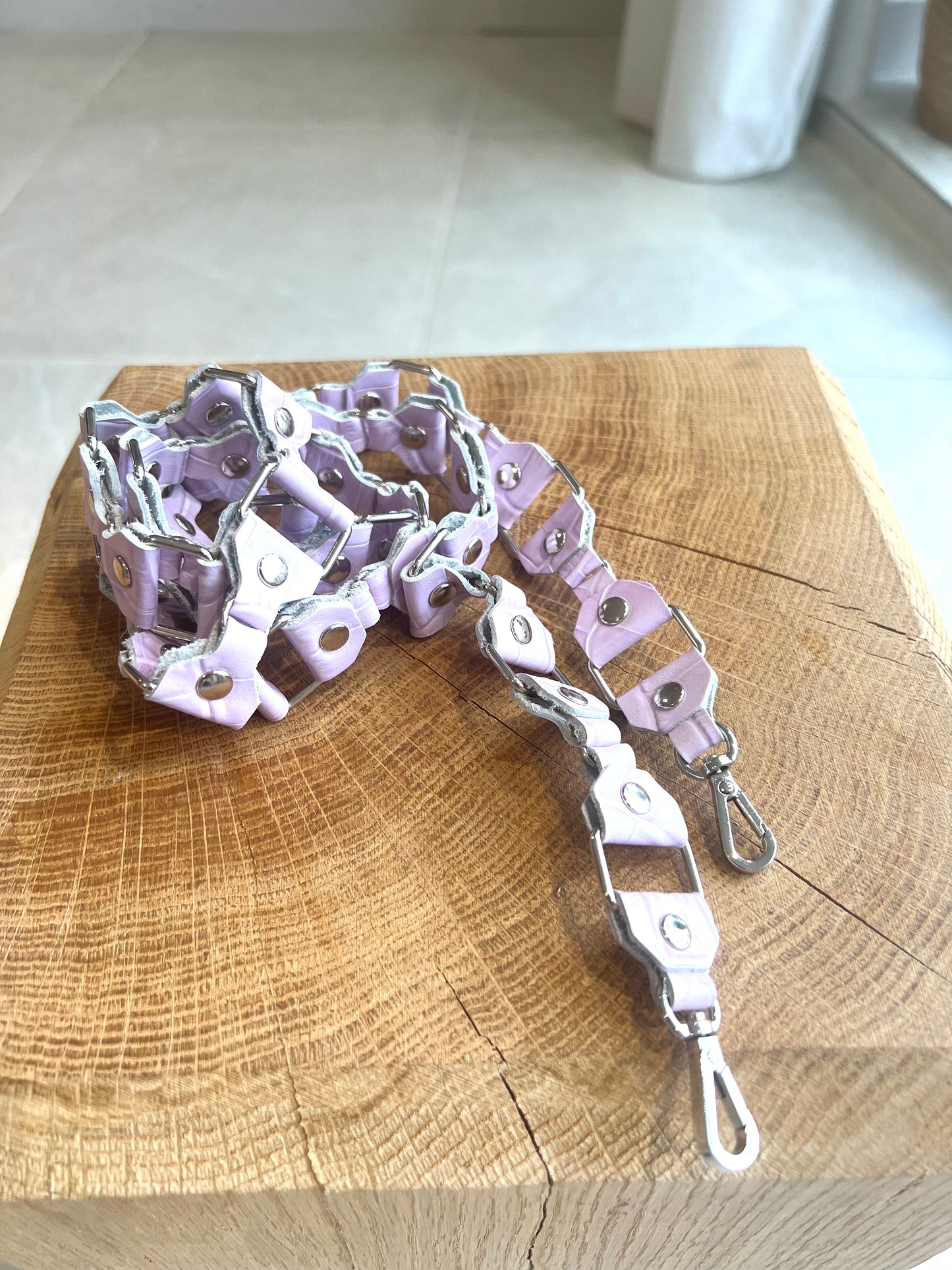 CORDON SMARTPHONE CROCO VIOLET