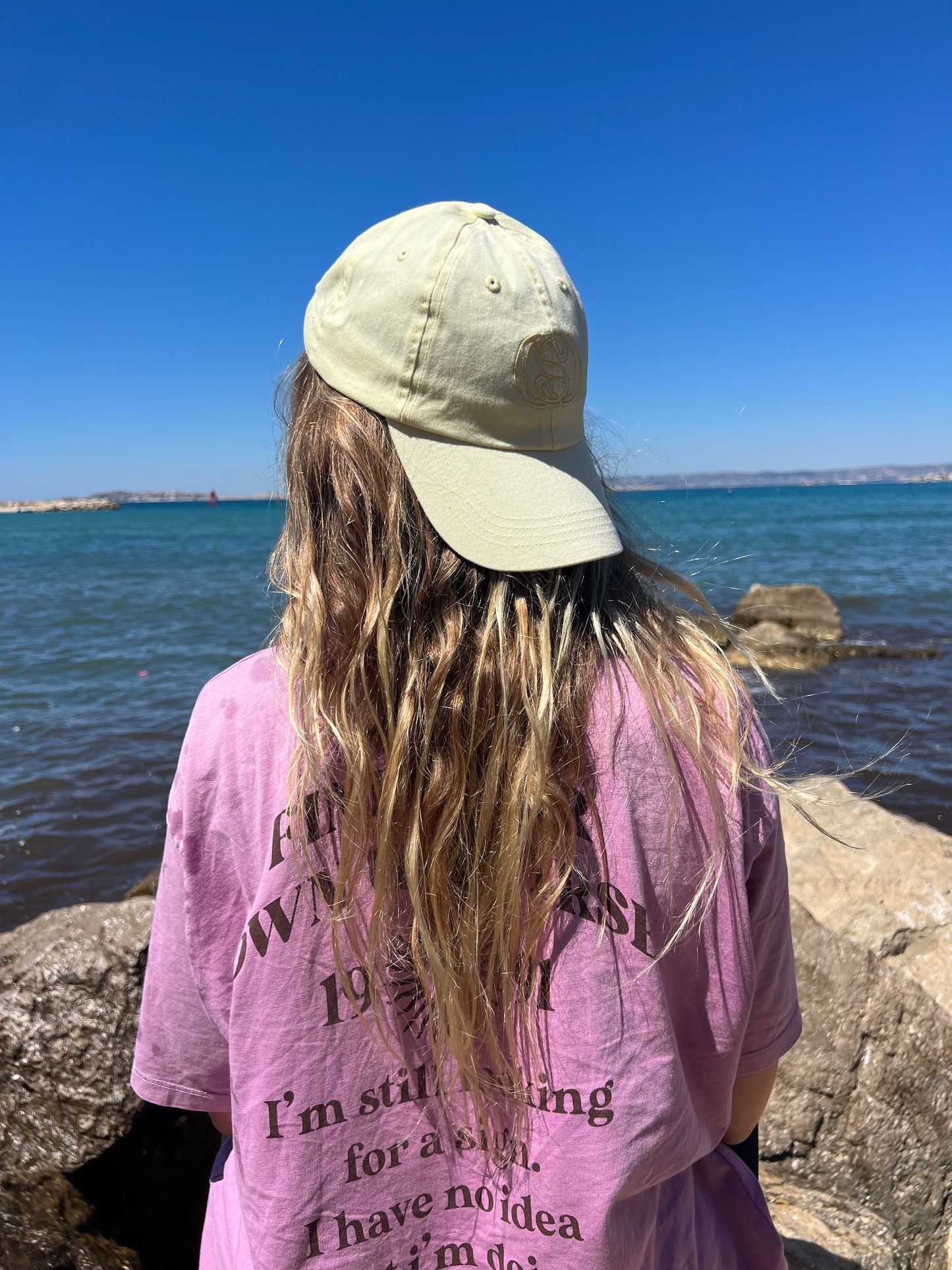 CASQUETTE PASTEL JAUNE