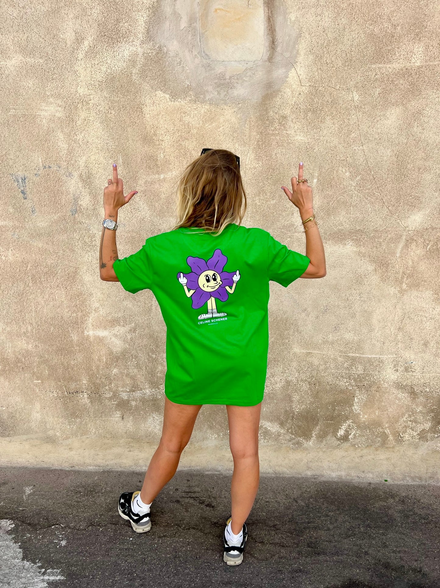 GREEN MASCOTT’ TEE
