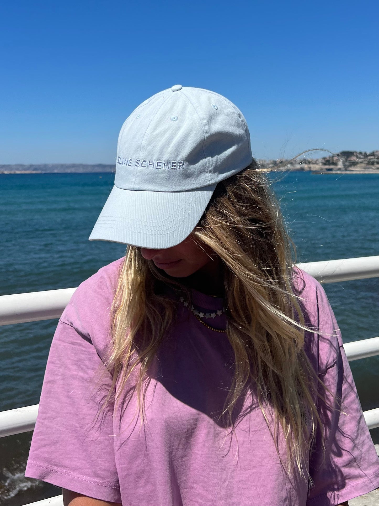 CASQUETTE PASTEL BLEU