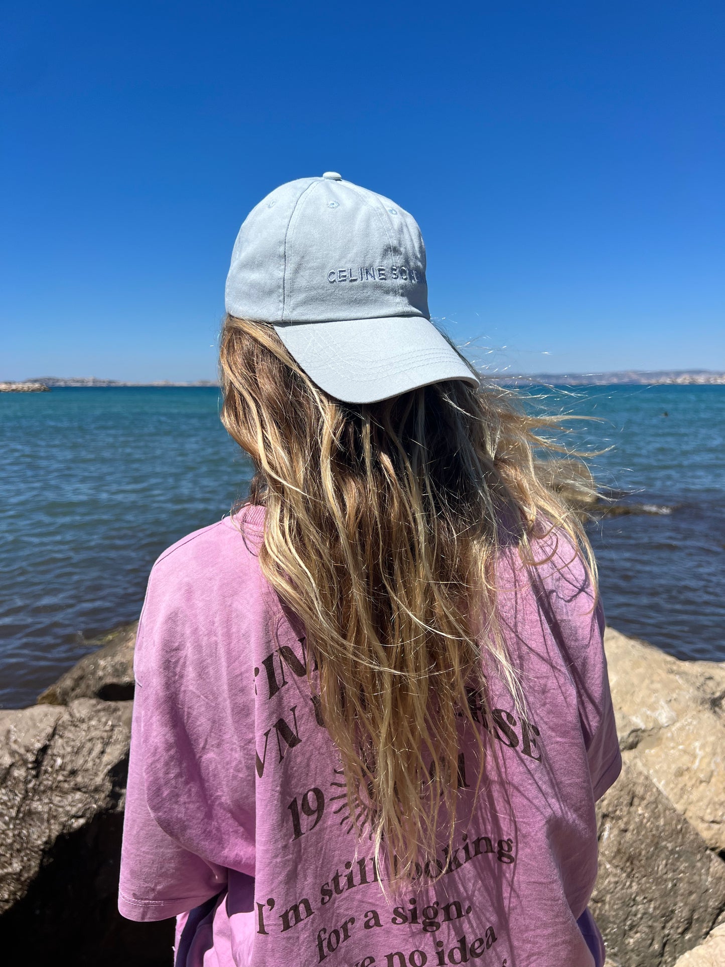 CASQUETTE PASTEL BLEU