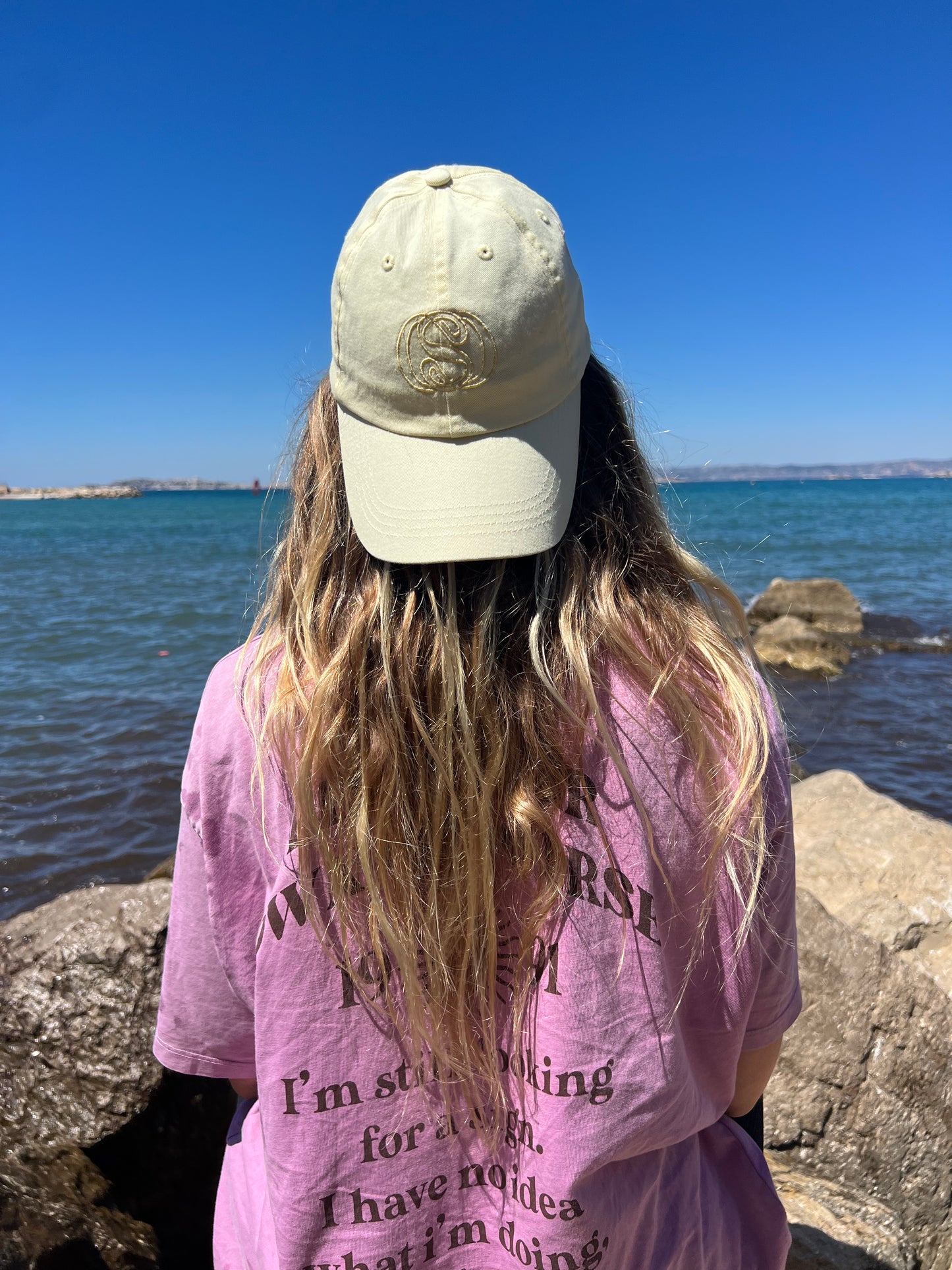 CASQUETTE PASTEL JAUNE