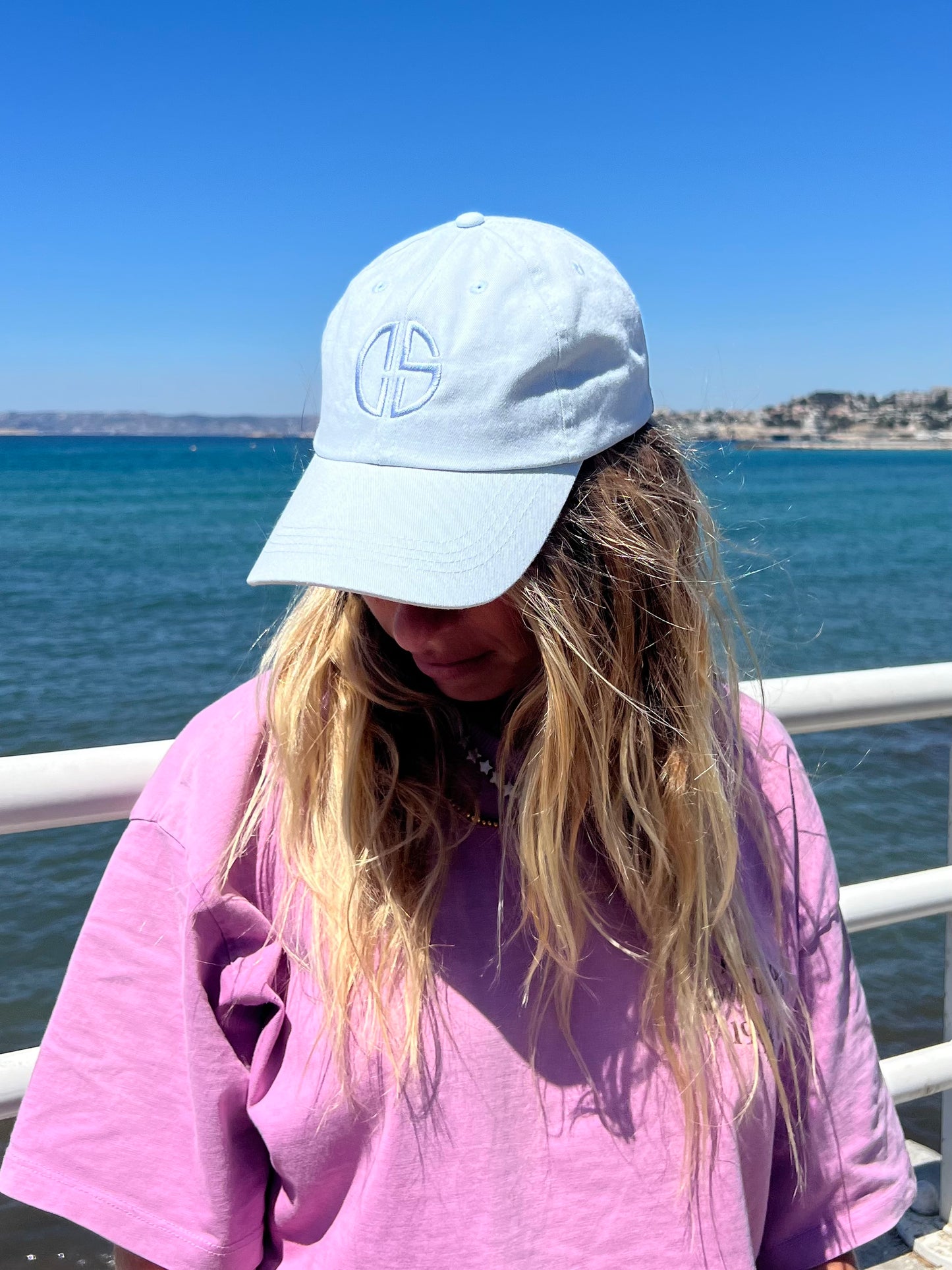 CASQUETTE PASTEL BLEU