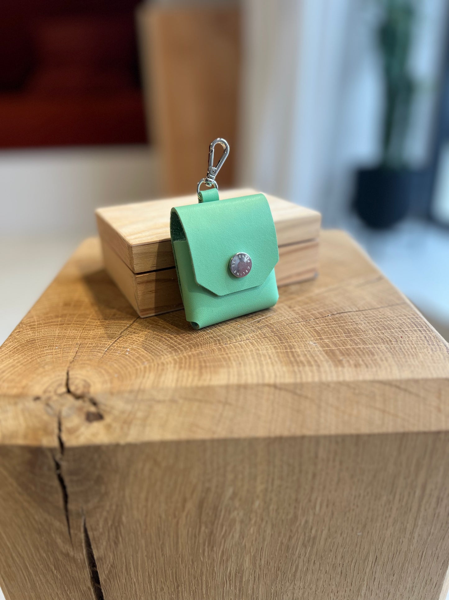 HOUSSE AIRPODS MENTHE