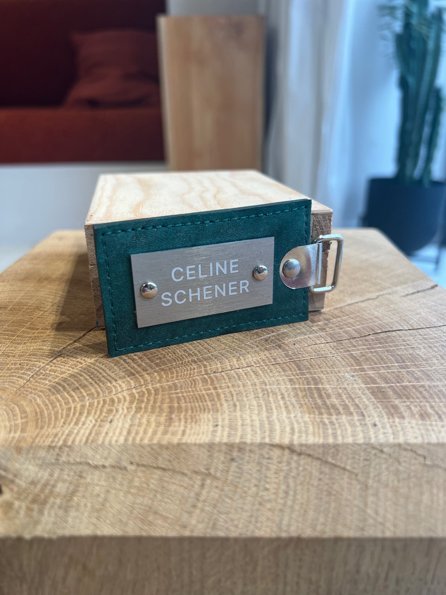 PORTE CLEFS VERT