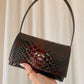 SAC CLASSIC MINI DJANGO ÉCAILLES BORDEAUX
