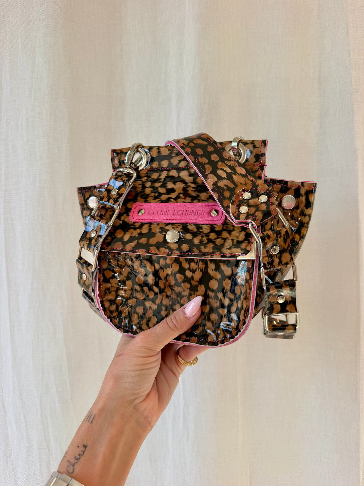 SAC DENVER ÉCAILLE DE TORTUE / ROSE