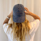 CASQUETTE BLEU JEAN