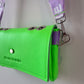 SAC MINI DJANGO VERT FLUO + ANSE