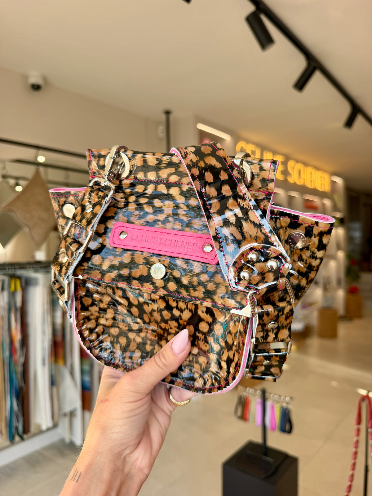 SAC DENVER ÉCAILLE DE TORTUE / ROSE