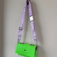 SAC MINI DJANGO VERT FLUO + ANSE