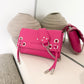 SAC MINI DJANGO LACE UP ROSE