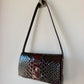 SAC CLASSIC MINI DJANGO ÉCAILLES BORDEAUX