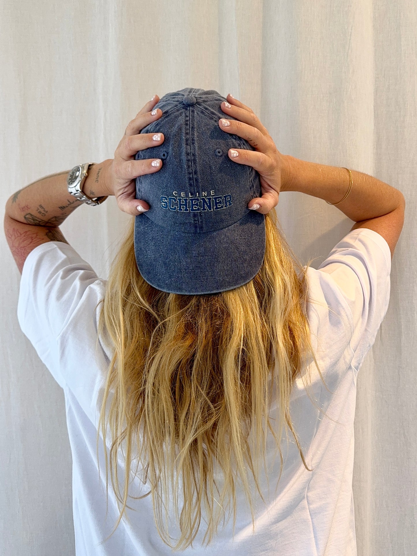 CASQUETTE BLEU JEAN