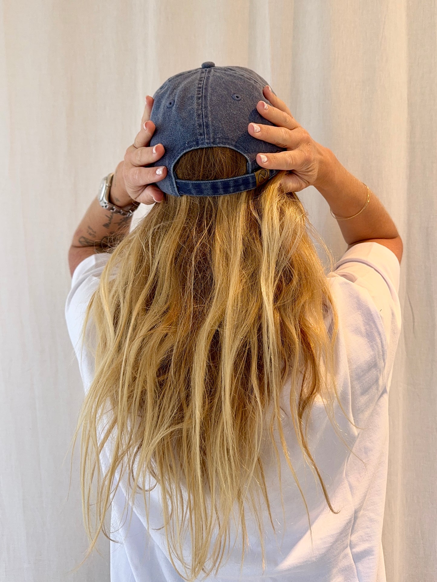 CASQUETTE BLEU JEAN