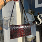 SAC CLASSIC MINI DJANGO ÉCAILLES BORDEAUX