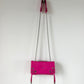 SAC MINI DJANGO LACE UP ROSE