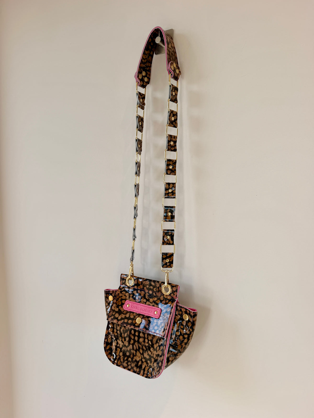 SAC DENVER ÉCAILLE DE TORTUE / ROSE + GOLD
