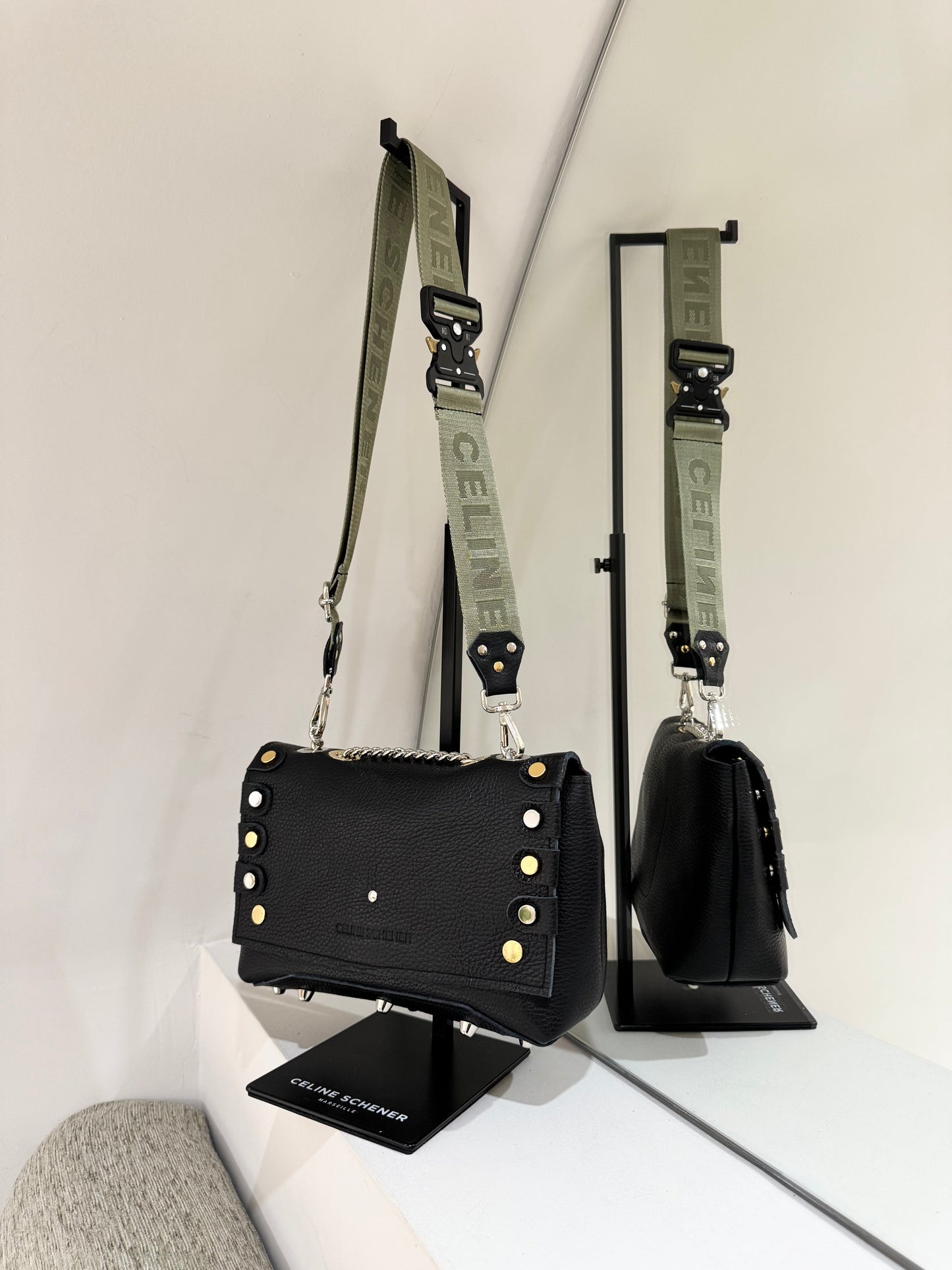 DIEGO BLACK ARMY SILVER & GOLD