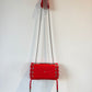 MINI DJANGO LACE UP ROUGE