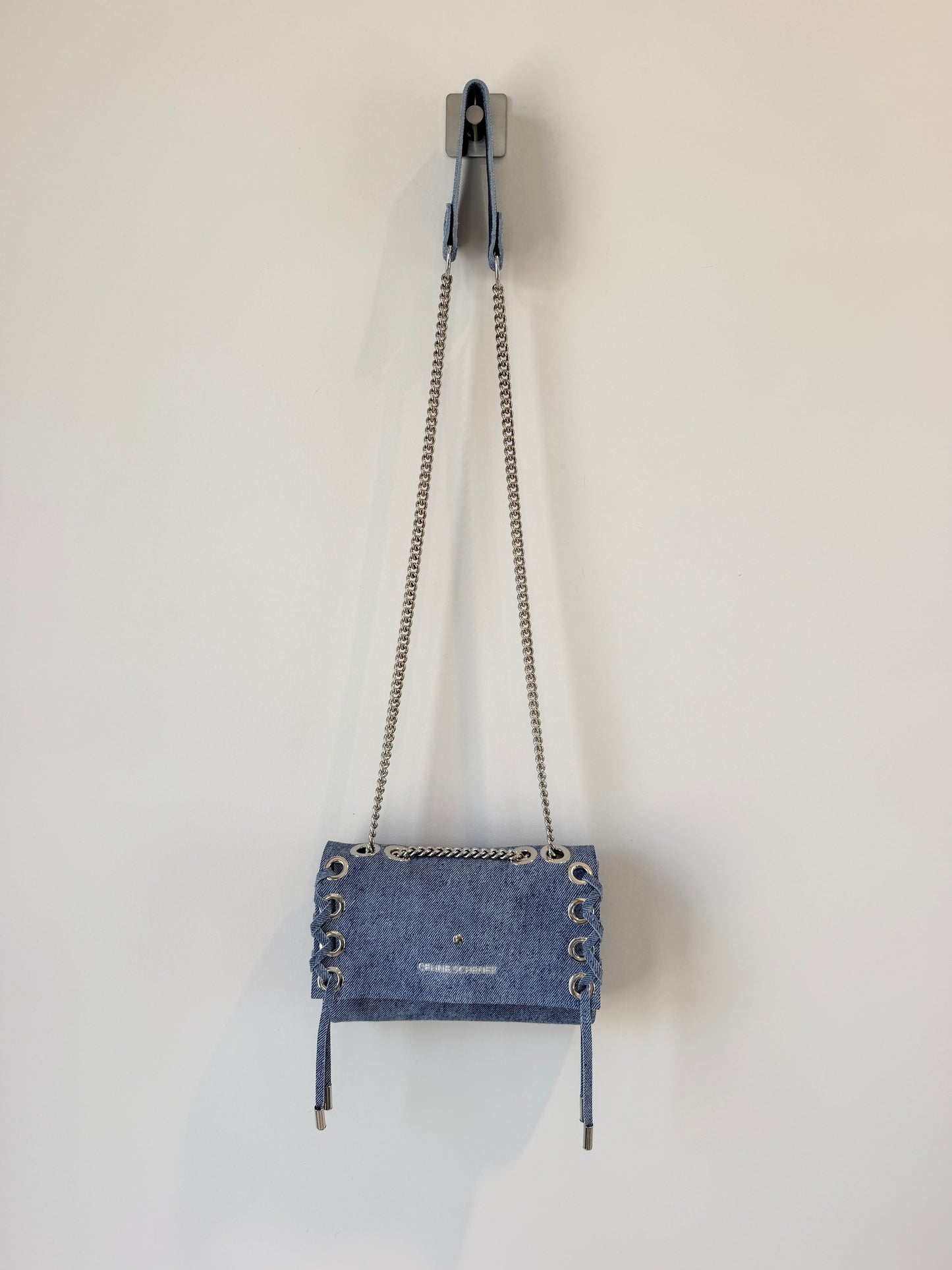 SAC MINI DJANGO JEAN LACE UP