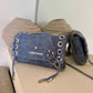 SAC MINI DJANGO JEAN LACE UP