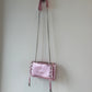 SAC MINI DJANGO SHINYPINK LACE UP