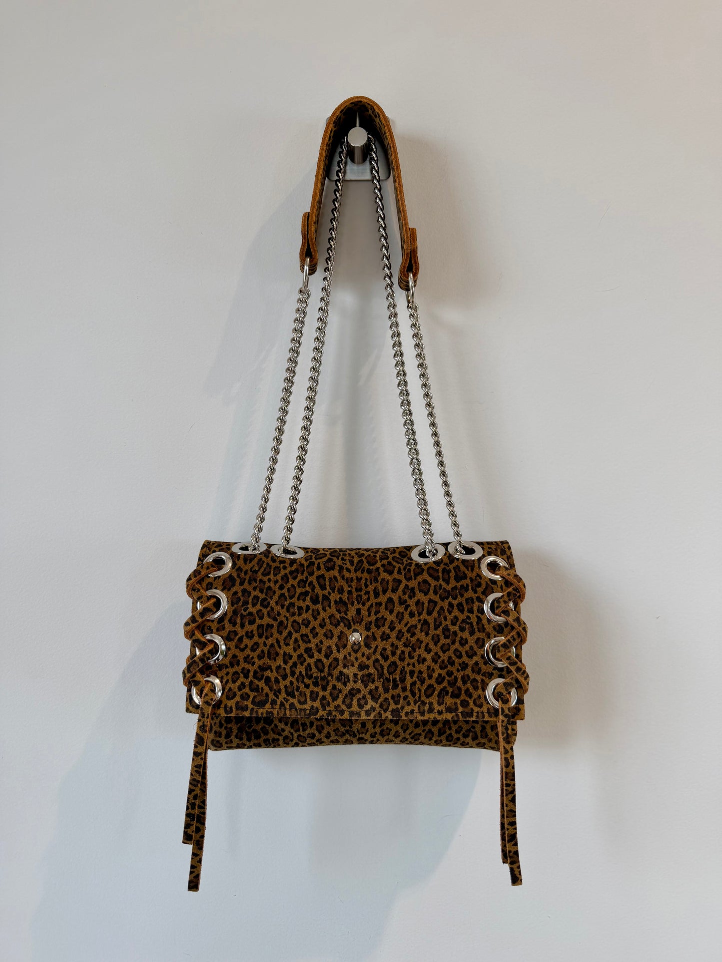 SAC MINI DJANGO LACE UP LEO