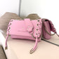 SAC MINI DJANGO LACE UP ROSE