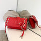 MINI DJANGO LACE UP ROUGE