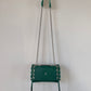 SAC MINI DJANGO LACE UP VERT EMERAUDE