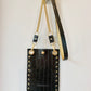 SAC RIO CROCO ANTHRACITE + GOLD
