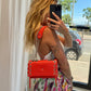 MINI DJANGO LACE UP CORAIL