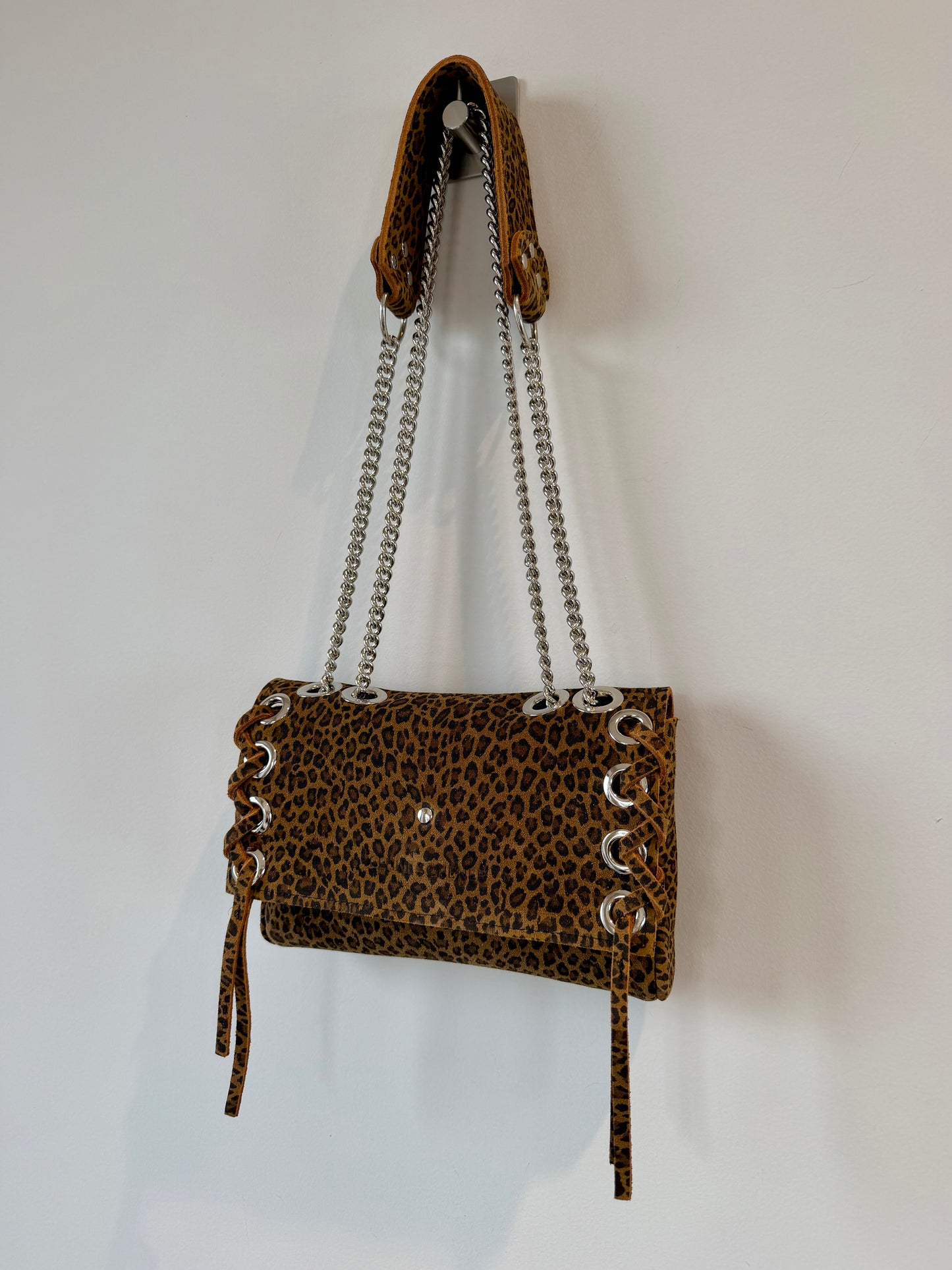 SAC MINI DJANGO LACE UP LEO
