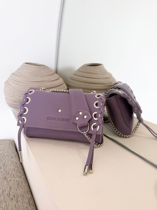 SAC MINI DJANGO LACE UP VIOLET