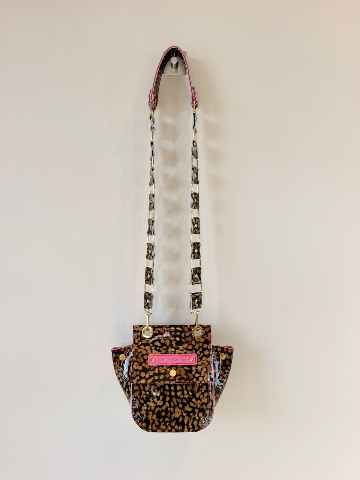SAC DENVER ÉCAILLE DE TORTUE / ROSE + GOLD