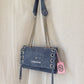 SAC MINI DJANGO JEAN LACE UP