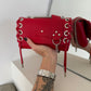 MINI DJANGO LACE UP ROUGE