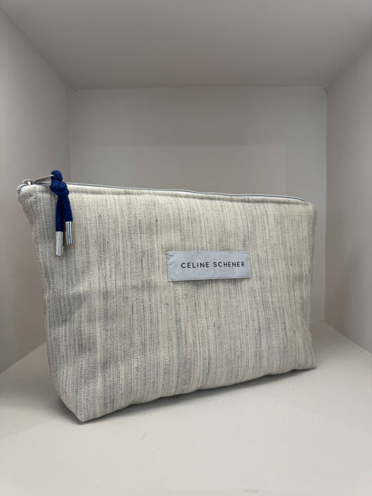 GRANDE TROUSSE MATELASSÉE ÉCRUE