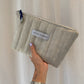 GRANDE TROUSSE MATELASSÉE ÉCRUE